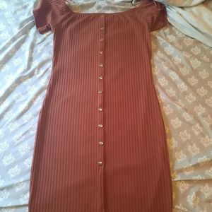 Off the shoulders dress